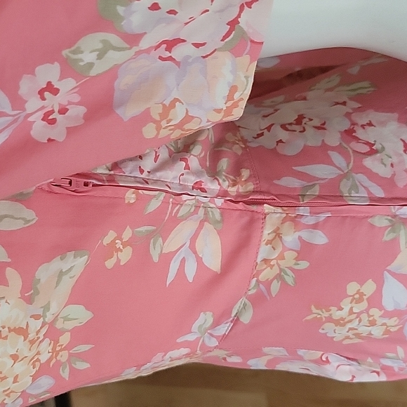 Vintage Laura Ashley Floral Print Cotton Dress - Picture 8 of 16